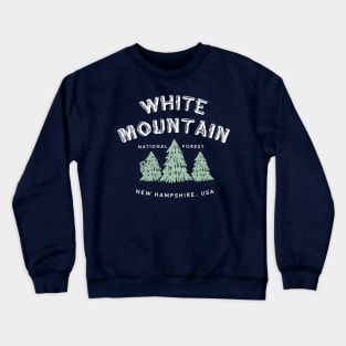 White Mountains Forest Nature New Hampshire Crewneck Sweatshirt